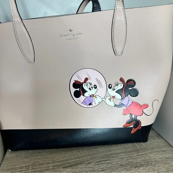 Disney X Kate Spade New York Minnie Mouse Large Tote - Picture 4 of 13